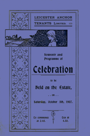 Souvenir and Programme front cover